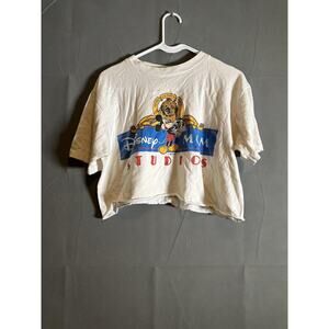 Vintage Disney MGM Studios Shirt Mens Large Mickey Mouse Movie Graphic 1987 80s